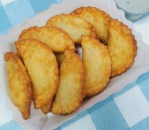 Мини-чебуреки с картофелем