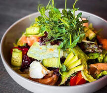 Гравлакс с лососем и сыром маскарпоне