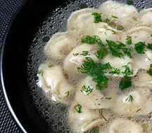 Пп пельмени из цельнозерновой муки с курицей