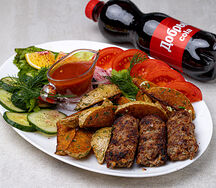 Комбо №5 Люля-кебаб из баранины и Coca-Cola
