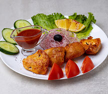 Шашлык из куриного филе