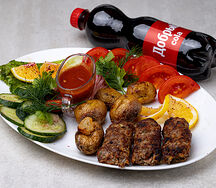 Комбо №3 Люля-кебаб из свинины и Coca-Cola