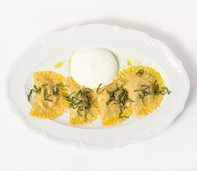 Равиоли с говядиной и грибами