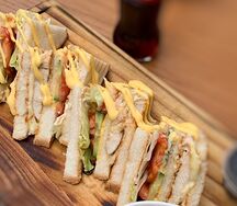 Клаб сэндвич с курицей