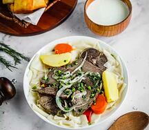 Мясо по-казахски