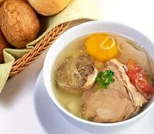 Сактар сорпа из конины (большая порция)