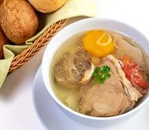 Сактар сорпа из конины (маленькая порция)