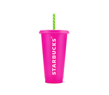 Стакан для холодных напитков для многоразового использования COLD CUP PINK, 709 мл