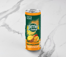 Минеральная вода газированная Perrier со вкусом ананаса и манго