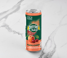 Минеральная вода газированная Perrier со вкусом персика и вишни