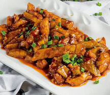 Баклажаны с рыбным привкусом