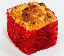 Запечённая Калифорния с крабом