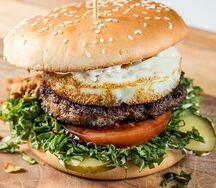 Бургер пашот 