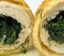 Мини с маслом и зеленью