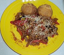 Фахитос с курицей