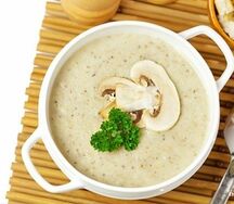 Крем суп из шампиньонов
