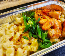 Мак энд чиз с креветкой