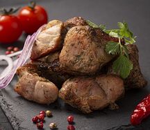 Шашлык из cвиннной шеи