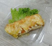 Морской язык с овощами