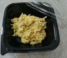 Салат Обжорка с куриной печенью