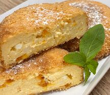 Сырники с курагой
