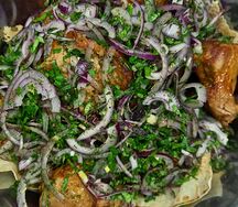 Шашлык из куриного филе