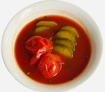Соусный салат