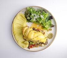 Куриный стейк с сыром