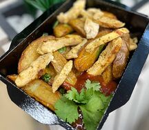 Картофель по-деревенски с куриным филе