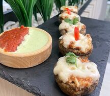 Грибы фаршированные