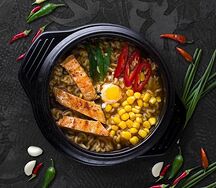 Рамен с курицей