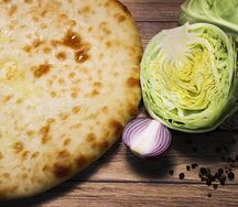 Осетинский пирог Курица-капуста