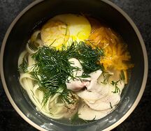Куриная лапша