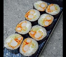 Жареная креветка