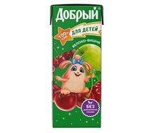 Сок Добрый Яблоко-вишня 