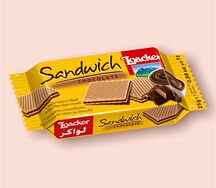 Вафли Loacker c шоколадным кремом