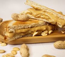 Тост банан и арахис