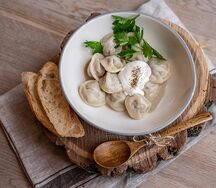 Пельмени с говядиной