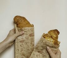 Круассан с нутеллой