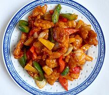 Кисло-сладкая курица