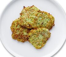 Кабачковые оладьи