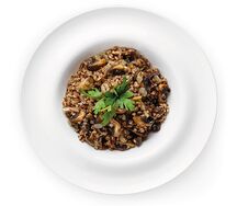Гречневая каша с грибами