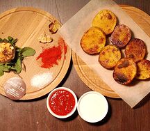 Картошка на мангале