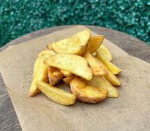 Картофельные дольки по-деревенски