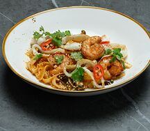 Лапша рамен с морепродуктами