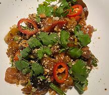 Курица по-азиатски с овощами