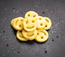 Смайлики картофельные