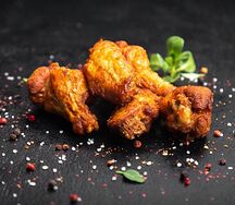 Куриные крылышки в соусе барбекю