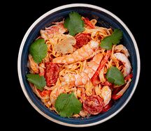 Wok Том Ям с креветками