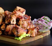 Шашлык из cвинoй корейки
